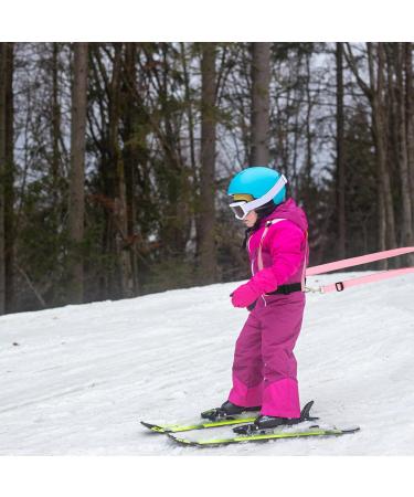 Granvoo Adjustable Horse Leash for Kids | Safety Dishes & Anti-Lost Harness | Pink Child Protection Belt for Skiing & Play - Buy Online on GoSupps.com