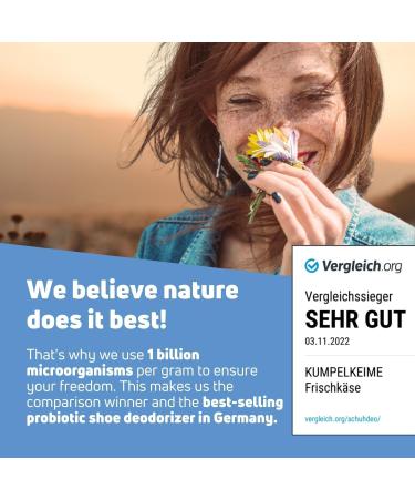 Frischkse Shoe Deodorizer: Probiotic Revolution for 6-Month Foot Odor - German Bio-Technology Replaces Antibacterial Spray - Buy Online on GoSupps.com