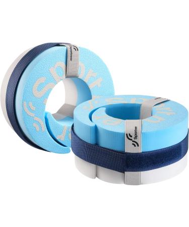 Buy Foam Swimming Cuffs - Water Aerobic Rings with Velcro | Ankle Weights & Arm Belts for Pool Fitness | International Shipping - Buy Online on GoSupps.com