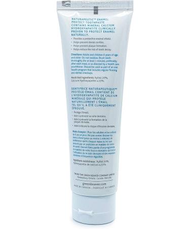 Green Beaver Naturapeutic Toothpaste - Enamel Protect Fresh Mint - 3-Pack - Buy Online on GoSupps.com