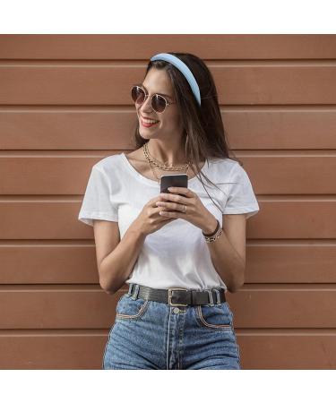 Pink Jaciya Padded Headband for Women - Wide Fashion Hair Band Accessory - Buy Online on GoSupps.com