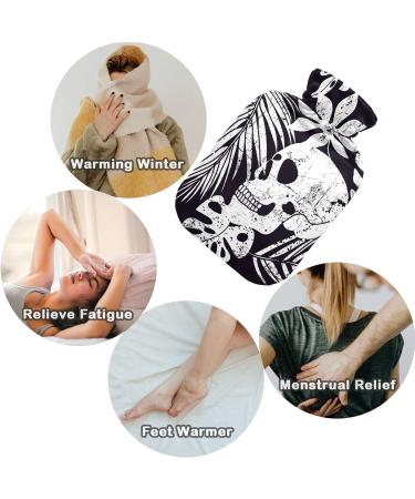 NAANLE PALMBLATT Stop Hat Mark Mit Heath - 2L Transparent Hot Water Bottle for Pain Relief | Ideal for Bed Hands & Feet - Buy Online on GoSupps.com