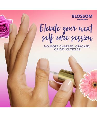 Blossom Heavenly Hemp Spring Bouquet Cuticle Oil - 0.42 fl oz - Moisturizing, Strengthening, Made in USA - Buy Online on GoSupps.com