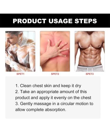 Men Therm Bee Venom Oil & Gel | 2024 Best Gynecomastia Heating Treatment | Strengthen Chest Muscles (3Pcs) - Buy Online on GoSupps.com