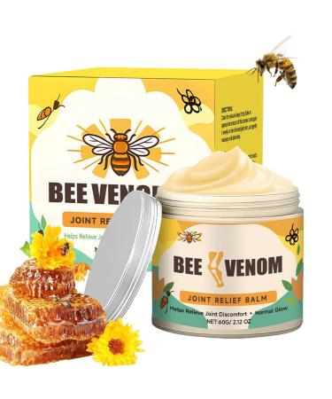 WJnflQN Knee and Joint Cream | 60g For Joint and Bone Health | Long-Lasting Balm with Moisturizing for Delicate Skin for Body Knees Legs Neck Feet and