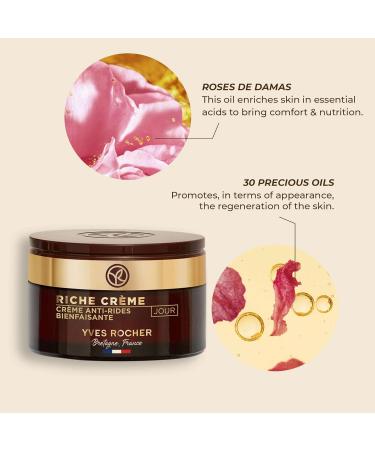 Yves Rocher Comforting Anti-Wrinkle Riche Cr me - Day Face Cream for Soft Smooth Skin | 1.7 fl oz - International Shipping Available - Buy Online on GoSupps.com