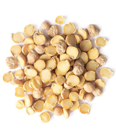 Split Garbanzo Beans 1.5 lbs - Non-GMO Vegan Kosher Bulk Chana Dal - High in Fiber, Manganese, Folate, Copper - Dried Desi Chickpeas - Buy Online on GoSupps.com