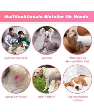 Ranypet One-Divider for Dogs: Surgical Recovery Pajamas & Wound Protection for Large & Medium Dogs - Anti-Lick Comfort Suit in XL Pink - Buy Online on GoSupps.com