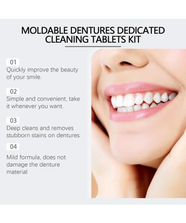 KLYso Premium Denture Cleanser Tablets Set Gentle Cleaning Enhanced Comfort & Travel-Friendly Solution for Silicone Dentures(1PCS) - Buy Online on GoSupps.com