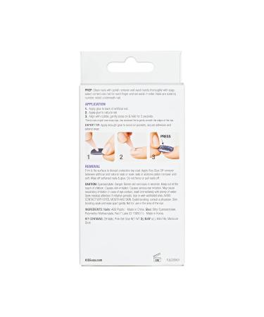 KISS Jelly Fantasy Press On Nails - Multicolor Long Coffin Shape with Glue & Accessories - 28 Nails Set - Buy Online on GoSupps.com