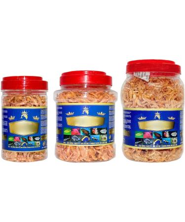 for Turtle Food Dried Freeze Shrimp for Ornamental Fish Water Turtles Small Pets 1.2L 3L Resealable Can 3000ml - Buy Online on GoSupps.com