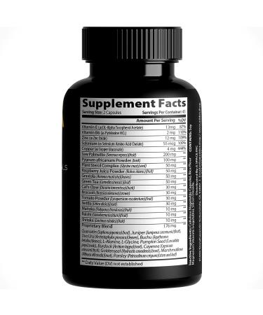 Prostate Max - Men's Prostate Health Supplement with Saw Palmetto & 30 Powerful Herbs - 90 Capsules - Buy Online on GoSupps.com