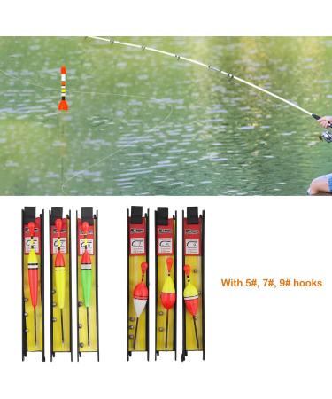 Hezhou 6-Piece Fishing Pose Set - Complete Fishing Gear for Peacefish Trout Eel & Pikeperch | Ideal for Lake River & Pond Fishing - Buy Online on GoSupps.com