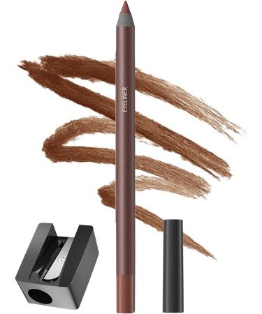 Eye Pencil Waterproof Gel Makeup Pencil with Sharpener | Long-Lasting Waterproof Smudge-Proof Smooth Makeup Liner for Women - Buy Online on GoSupps.com