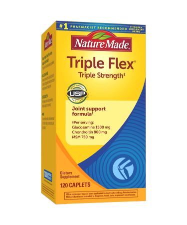 Nature Made Triple Flex Triple Strength 120 Caplets