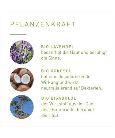  Primavera PRIMAVERA Pure Relaxation SensitivDeo 50 ml Roll-On Deodorant Natural Cosmetics Lavender Coconut Bisabolol Fragrance 24 Hour Protection Without Aluminium Salts or Alcohol Vegan - Buy Online on GoSupps.com