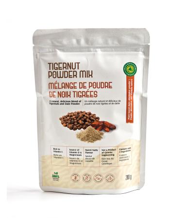 Aga's Wholesome Tigernut Powder Mix 200g Made from Ground Tigernuts & Dates Source from West Africa Plant Based Dairy Alternative Powder Vegan AIP Paleo Non GMO