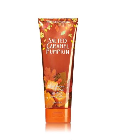 Bath & Body Works SALTED CARAMEL PUMPKIN Ultra Shea Body Cream 8 oz