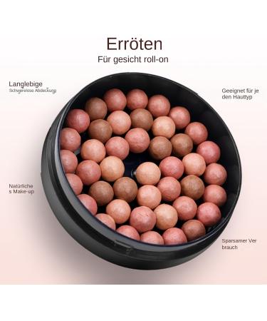 Blush Cream light blush roller ball facial makeup for under the eyes cheek complaints with special occasions of contouring - Buy Online on GoSupps.com