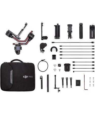 DJI RS 2 Combo 3-Axis Gimbal Stabilizer for DSLR & Mirrorless Cameras | Nikon, Sony, Panasonic, Canon, Fuji | 10lbs Payload | 1.4 Touchscreen | Carbon Fiber | Black - Buy Online on GoSupps.com