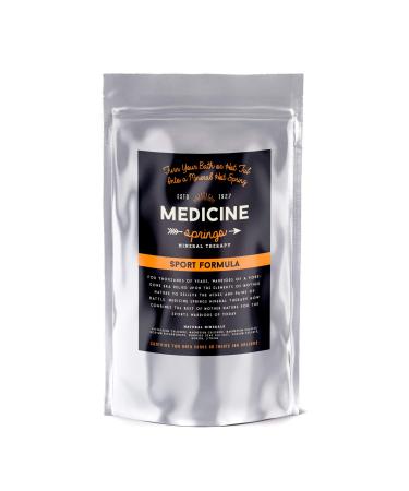 Dead Sea Salt Magnesium Rich Treatment - Experience Healing Hot Springs From Around The World - Turn Your Bath or Hot Tub Into a Soaking Mineral Spring - Sport Formula 2.5 lb Bag Treats 400 Gallons