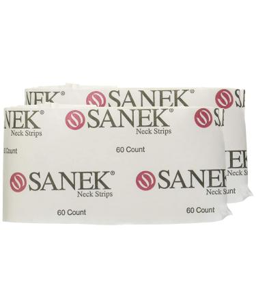 SANEK Neck Strips - 60 Count (Pack of 2) for Professional Hair Styling - Buy Online on GoSupps.com