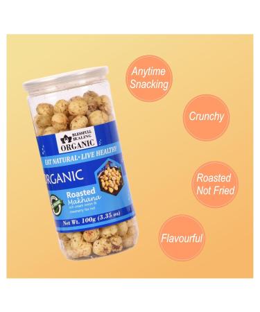 Buy Blessfull Healing Organic Makhana Cream with Roasted Onion & Rosemary - 100g | International Shipping Available - Buy Online on GoSupps.com