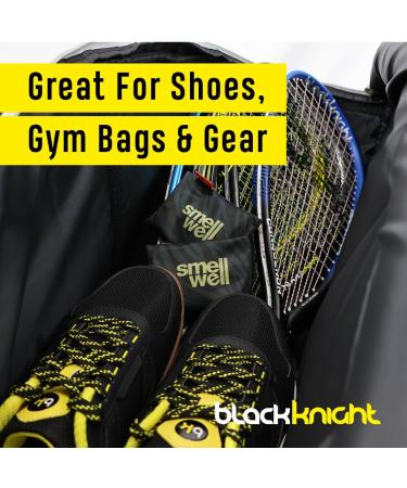 Black Knight Freshener Inserts - 2 Pack Shoe Deodorizer Long Lasting Fresh Scent Absorbs Moisture Natural Formula Odor Eliminator Ideal for your Gym Bag Shoes Sneakers & Sports Gear. - Buy Online on GoSupps.com