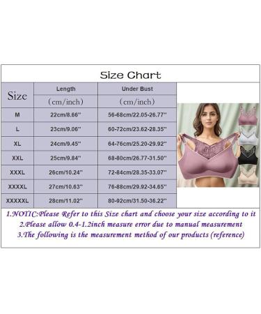 Women's Comfort Bra 4XL - Wireless Push-Up Sweat-Absorbing Summer Ice Cream Butterfly Back for Sleeping Running Yoga & Swimming - Buy Online on GoSupps.com