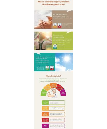 Sensitive Skin 99.5% Sunscreen Patch - D Type (7 Pairs) | Sun Protection for Golf & Facial Use - Buy Online on GoSupps.com