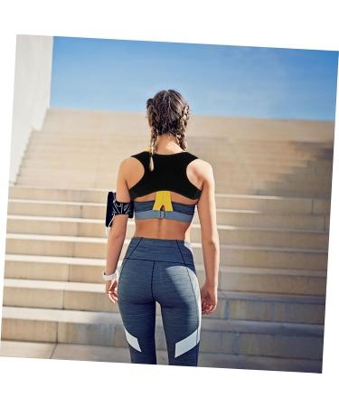 PLAFOPE Belt Shoulder Rest Holder Brace Support Belt Posture Band Black Polyester - Buy Online on GoSupps.com