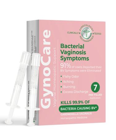 Bacterial Vaginosis Relief - Natural Organic Vaginal Prefilled Homeopathic Applicators for Odor Discharge Itching and Discomfort