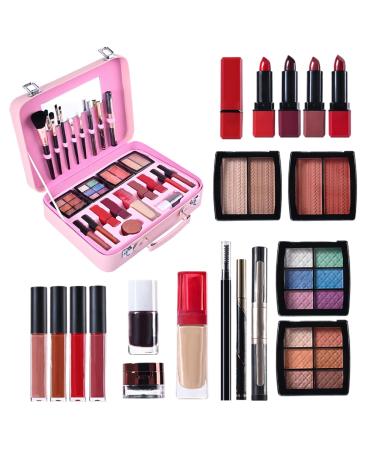 Sollee Trousse De Maquillage Pour Femmes | Rouge L vres Imperm able Cosm tique - Trousse De Maquillage Pour D butants Imperm able Et | Pour D guisement Adolescents Femmes M res Grands-M res