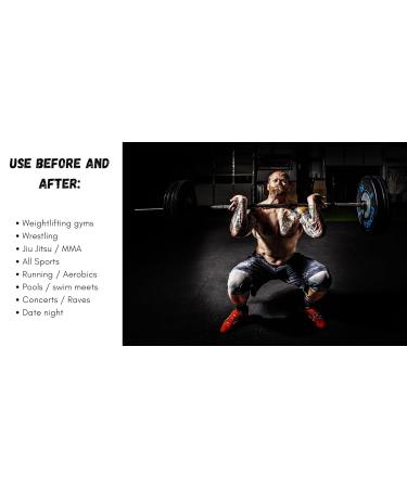 Antifungal Charcoal Tea Tree Soap - Ultimate Odor Protection for Gym & Sports - 2 Large Bars for Pre/Post Workout - International Shipping Available - Buy Online on GoSupps.com