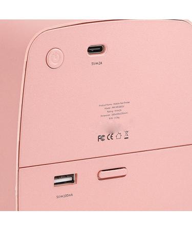 Nail Stamper Printer Portable Infinite Pattern Design 2400 DPI High Definition Color Printing Smart Nail Printer for Travel (Rose Gold) - Buy Online on GoSupps.com