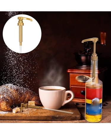 Coffee Syrup Pump Coffee Syrup Dispenser for adding syrup to Coffee Tea Soda and cocktails Syrup Pump Dispenser for Torani DaVinci Jordans Skinny Syrup Bottles 750Ml - Buy Online on GoSupps.com