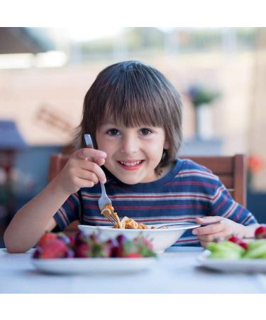 15 Piece Stainless Steel Kids Silverware Set - Child and Toddler Safe Flatware - Buy Online on GoSupps.com