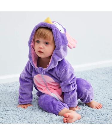 COOKY.D Unisex Winter Hooded Romper Jumpsuit - Owl Design | 2-36 Months - Buy Online on GoSupps.com