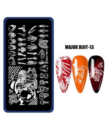 Shop Stylish Nail Art Templates for Women | Stainless Steel Stamping Plates for Halloween & Christmas | Unique Patterns for Manicure Enthusiasts - Buy Online on GoSupps.com