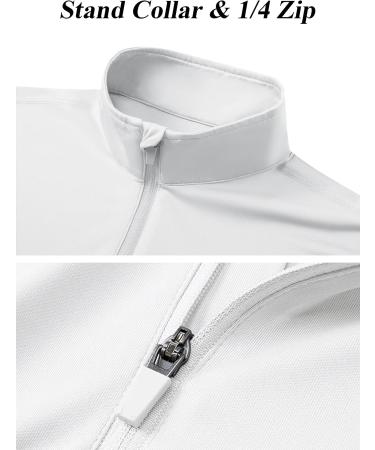 TACVASEN Women's UPF 50+ Long Sleeve Hiking Shirt - Lightweight, Quick Dry, Sun Protection - White, XL - Buy Online on GoSupps.com