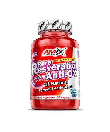 Amix pure resveratrol anti -ox - 60 caps.