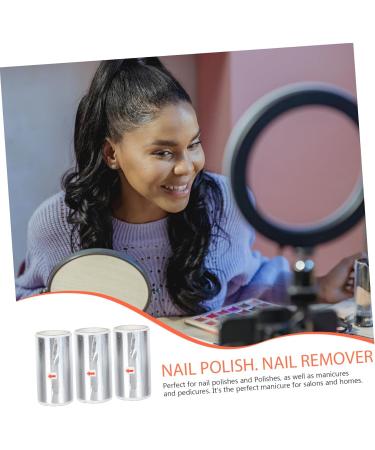 Housoutil 3rolls Nail Foil Nail Wraps Tinfoil Manicure Tool Silver Foil Flakes Gold Flakes for Nail Removal Rads Nail Tinfoil Wipe Nail Transfer Foil Tin Foil Nail Polish Glass - Buy Online on GoSupps.com