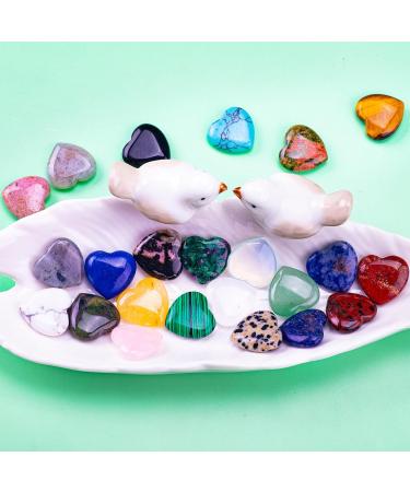 Heart of Stone: 20 Gemstones for Children | Colorful Crystals for Meditation Chakra Healing & Reiki Energy - Buy Online on GoSupps.com