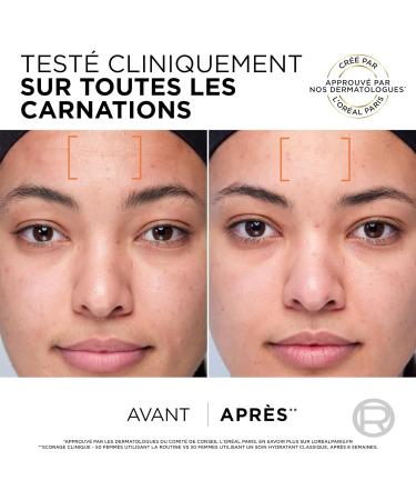 L Or al Paris - Anti-Aging Vitamin C Facial Routine Set - 12% Pure Vitamin C Serum & Anti-UV Sun Fluid SPF 50+ - Anti-Wrinkle - Revitalift Clinical - Buy Online on GoSupps.com