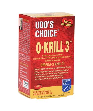 O Krill3 omega-3 krill oil capsules
