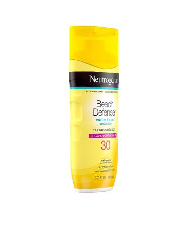 Neutrogena Beach Defense SPF 30 Water-Resistant Sunscreen Lotion - 6.7 fl. oz - Buy Online on GoSupps.com