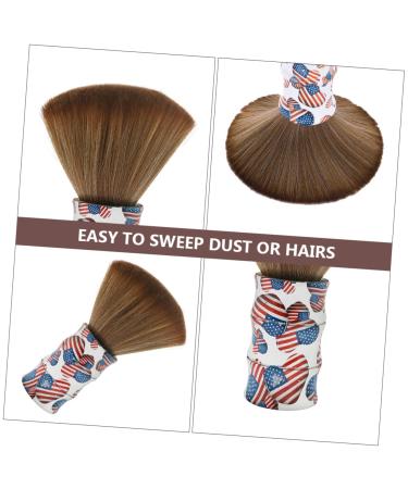 FRCOLOR 2 Pcs Professional Hair Cleansing Brush Set - Soft Fur Neck Duster & Hair Cutting Brush for Barbers - Perfect for Long Hair Care - Buy Online on GoSupps.com