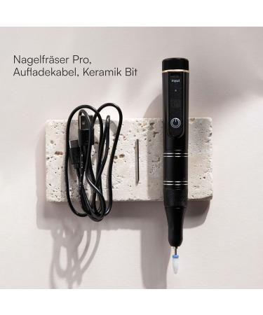 Doonails - PRO Electric Nail File with up to 35000 rpm - Cutter for Gel & Acrylic Nails on Hands and Feet - Wireless Nail Cutter Rechargeable for Mani & Pedicure Set - Buy Online on GoSupps.com