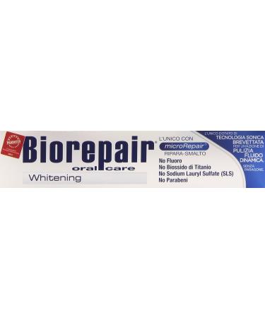 Biorepair Oral Care Whitening 75ml - Advanced Tooth Whitening & Repair | International Shipping Available - Buy Online on GoSupps.com