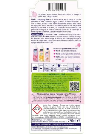 Nuncas Wool 1 Gentle Shampoo 750ml - Buy Online on GoSupps.com